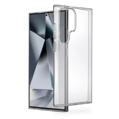 Immagine di Hama Always Clear Backcover per cellulare Samsung Galaxy S24 Ultra Trasparente Carica induttiva