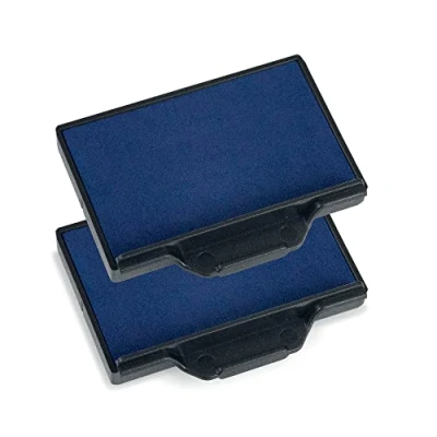 Immagine di Trodat Cartucce di ricambio 6/56 per Professional 5204, 5206, 5460, 5460/L, 5117, 5558, 5558/PL, 55510, 5465, 55510/PL, 5466 e 5466PL Blu, Blister 2 Pezzi