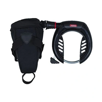 Immagine di ABUS lucchetto da telaio PRO Shield XPlus 5955 NR Set di lucchetti per bicicletta con catena 6KS/85 e custodia ST5950 8,5 mm Livello sicurezza 9 Nero