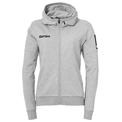 Immagine di Kempa Status Felpa con cappuccio Grau Melange S