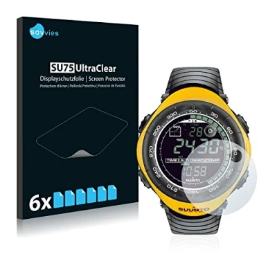 Immagine di savvies (6 Pezzi Pellicola Protettiva per Suunto Vector Yellow Protezione Schermo Trasparente