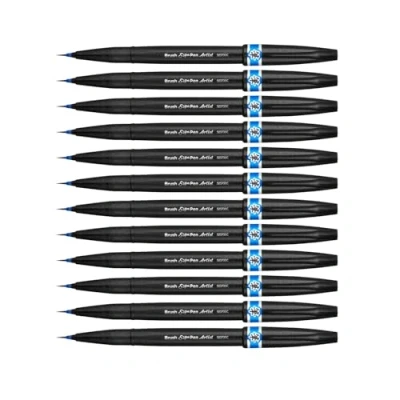 Immagine di Pentel SESF30C SX Punta extra fine, 12 pezzi, colore: Azzurro