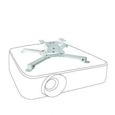 Immagine di Celexon Multicel 1000 Pro Supporto da soffitto universale per proiettore, 15 kg, 10 cm, Bianco