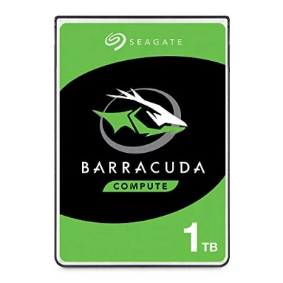 Immagine di Seagate BarraCuda, 1 TB, Hard Disk Interno, SATA da 6 GB/s, 2.5&quot;, 5.400 RPM, Cache 128 MB per PC Desktop e Portatili (ST1000LMZ48), Amazon Exclsusivo