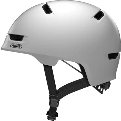 Immagine di ABUS Scraper 3.0 Casco urbano Per bici robusto il traffico cittadino uomini e donne Bianco, Taglia L