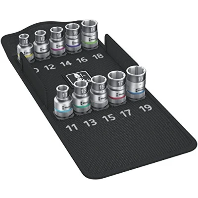 Immagine di Wera 8790 HMC HF Kit inserti a bussola 1/2 (12.5 mm) 10 parti 05004203001