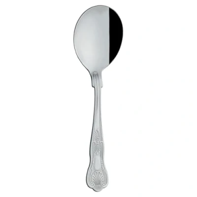 Immagine di Grunwerg Dozzina di Posate, Acciaio Inossidabile, Kings, Soup Spoons, 12 Pacco