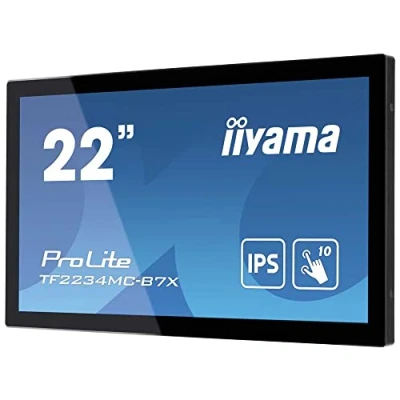 Immagine di Iiyama ProLite TF2234MC B7X Monitor ERP F (A G) 54.6 cm (21.5 pollici) 1920 x 1080 Pixel 16:9 8 ms HDMI ™, DisplayPort, VGA, USB IPS LCD