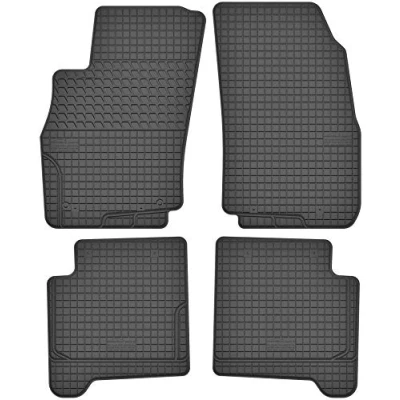Immagine di Set di tappetini in gomma per Fiat Grande Punto (2005 2009) / Evo (2009 2012) 12&#039; (2012 2018) Linea (2007 2015) su misura