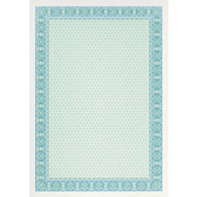 Immagine di APLI DECAdry Premium Certificates DPDSD1052 Confezione da 70 certificati, 115 g/mq, Formato A4, Colore: Turchese