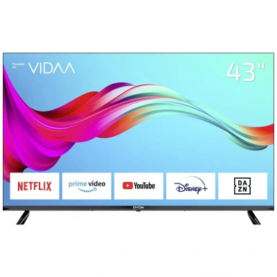 Immagine di DYON Smart 43 VX TV LED 108 cm pollici ERP E (A G) DVB S2, C, T2, CI+, Full HD, TV, WLAN Nero