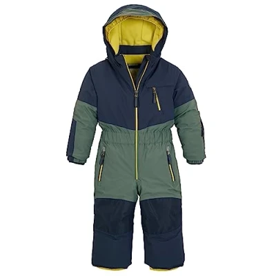 Immagine di firstinstinct by killtec bambini Tuta da sci/tuta neve con cappuccio, impermeabile FISW 32 MNS ONPC, forest green, 122, 39909 000
