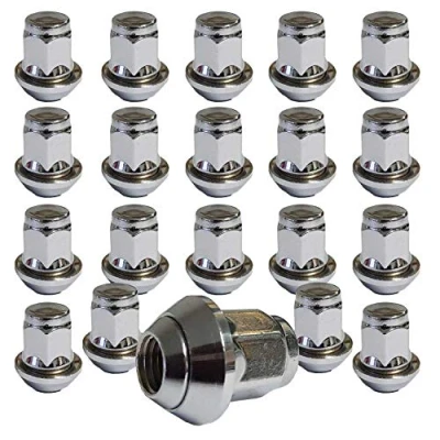 Immagine di TRACER 20 dadi ruota per Cerchi in alluminio FO originali con sede a cono lega M12 x 1,5