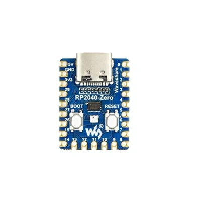Immagine di Waveshare RP2040 Zero(1pcs), Pico Like MCU Board, Based on Raspberry Pi Mini Version, Castellated Module Suitable for SMD Applications