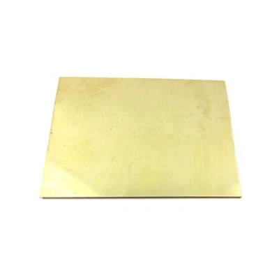 Immagine di GOONSDS H62 Ottone Metallo Sottile Foglio Pellicola Piastra Laminato Rackthickness 2Mm 1Pcs,100mm x 150mm