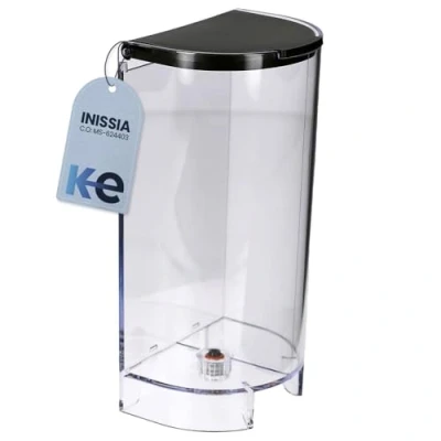 Immagine di Anakel Home Serbatoio Acqua per Macchina da Caffè MS 624403 Compatibile con la Nespresso Inissia Plastica Resistente, Coperchio Incluso, 0.7 Litri
