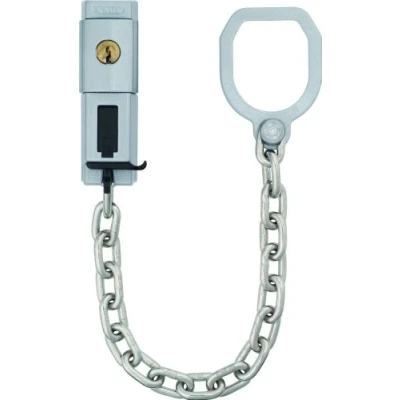 Immagine di Catenella di sicurezza per porta con anello Argento ABUS ABTS21542