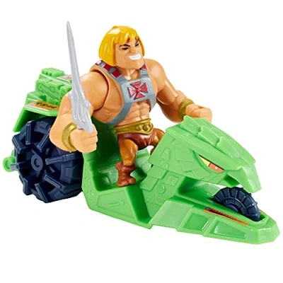 Immagine di Masters of The Universe Eternia Minis He Man &amp; Ground Ripper, 3 in Character for Storytelling Play and Display, Gift Motu Fans Ages 6 Years Older