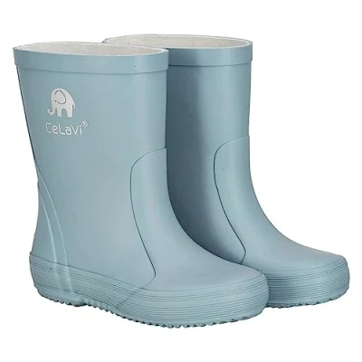 Immagine di Celavi Basic Wellies Solid, Stivali da Pioggia, Blu Fumo, 25 EU