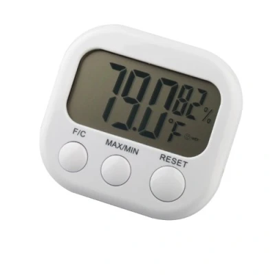 Immagine di TRIXES Termometro Igrometro Digitale con Display LCD Temperatura Meteo umidità