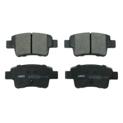Immagine di ABE C2F013ABE Kit pastiglie freno Assale posteriore Non predisposto per contatto segnalazione usura FIAT: Punto Evo Hatchback, Grande Hatchback