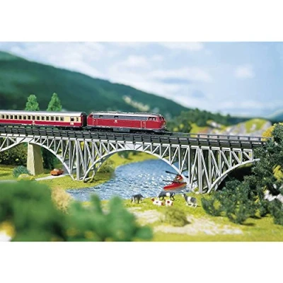 Immagine di Faller 282915 Z Ponte a trave in acciaio 1 binario Universale (L x L A) 220 25 47 mm
