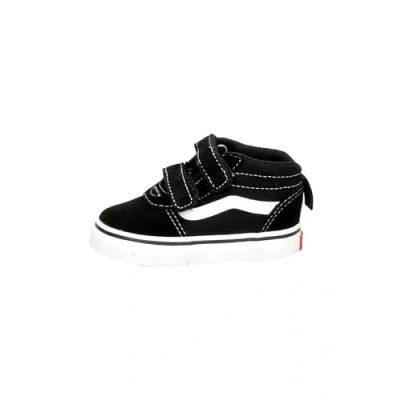 Immagine di Vans Ward Mid V Sneaker Unisex Bambini e ragazzi, Suede Canvas Black White, 18.5 EU