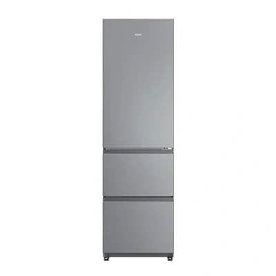 Immagine di Haier 3D 55 Series 3 HTR3518ENMX Frigorifero Combi, Cassetti Direct Access, Circular AirFlow, 303L, My ZonePro, FunzioneECO, Total No Frost, Larghezza 54,5 cm, Motore Inverter, Luce, Display Interno