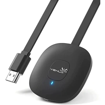 Immagine di YEHUA 4K Wireless Display Dongle, Supporto Ricevitore WiFi HDMI Miracast Airplay DLNA per Android/IOS/Laptop/PC