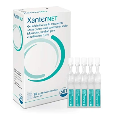 Immagine di SIFI SpA XANTERNET GEL OFTALMICO 20 FLACONCINI MONODOSE 0,4 ML