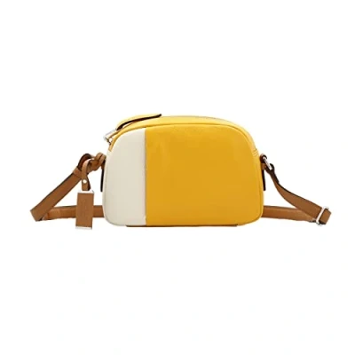 Immagine di Picard borsa a tracolla da donna in vera pelle, taglia unica, con chiusura lampo, tracolla, per tutti i giorni, uscite, Curcuma, 21x14x6 cm, Classico