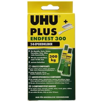 Immagine di UHU 456301 Colla bicomponente Plus Fine fest 163 g