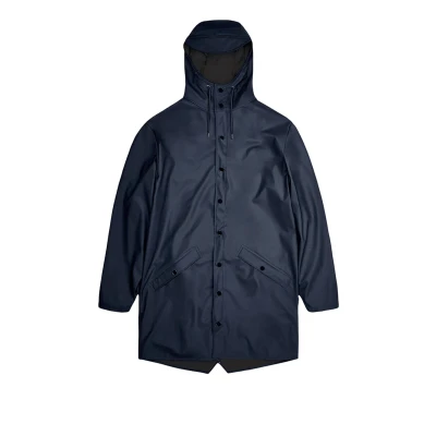 Immagine di Rains LONG Jacket Unisex Impermeabile, Taglia: XS, Navy