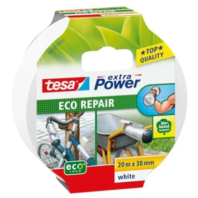 Immagine di tesa ECO REPAIR 56432 00001 00 Nastro in tessuto tesa® extra Power Bianco (L x L) 20 m 38 mm 1 pz.