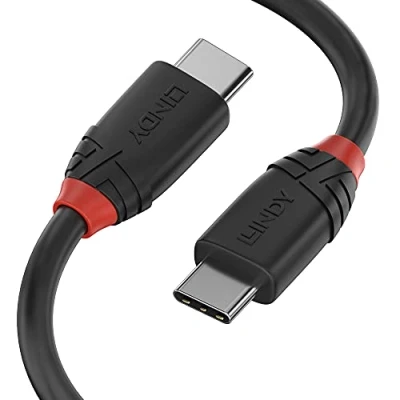 Immagine di LINDY Cavo USB 3.2 Gen2x2 Spina C®, C® 1.50 m Nero connettore applicabile su entrambi i lati 36907