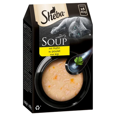 Immagine di Sheba Sacchetto multipack Soup con pollo, 10 x 4 40 g