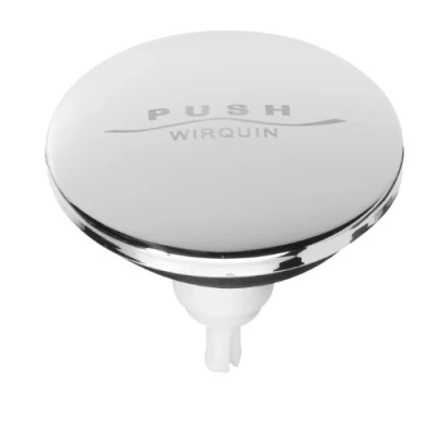 Immagine di Wirquin SP9260 Quick Clac Tappo di Ricambio Cromato per Vasca da Bagno e lavabo, a Scatto, Multicolore