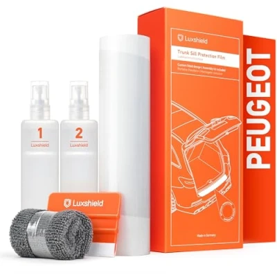 Immagine di Luxshield Pellicola Protettiva per Bordo di Carico Peugeot Rifter I 2018 2024 Protezione Paraurti, antigraffio, vernice Trasparente