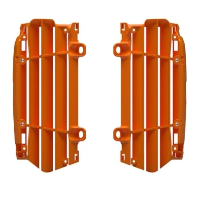 Immagine di POLISPORT 8500300002 Griglie Radiatore Modelli KTM Arancia