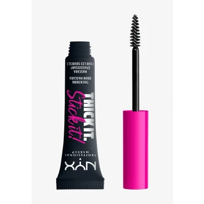 Immagine di Nyx Professional Makeup Thick IT. Stick IT! BROW Mascara Mascara, Donna, Taglia: 7 ml, Black