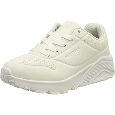 Immagine di Skechers 403694l W, Scarpe da ginnastica Bambini e ragazzi, White Synthetic Trim L, 29 EU