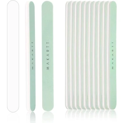 Immagine di Makartt Lime per Unghie Professional, 10 Pezzi 400/6000, Double Sided Nail File Manicure Pedicure Tools Uso Domestico e Salone