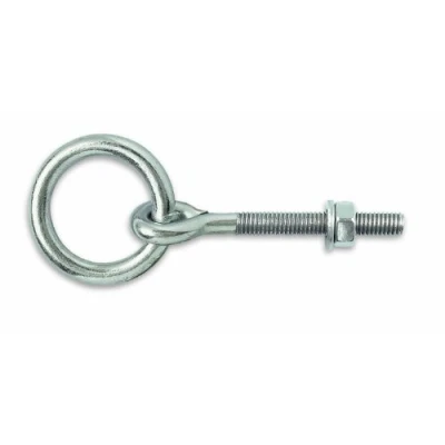 Immagine di Chapuis 440/10X120Z Anello di scuderia a dado Acciaio zincato M10 Diametro interno 50 mm Lunghezza 120