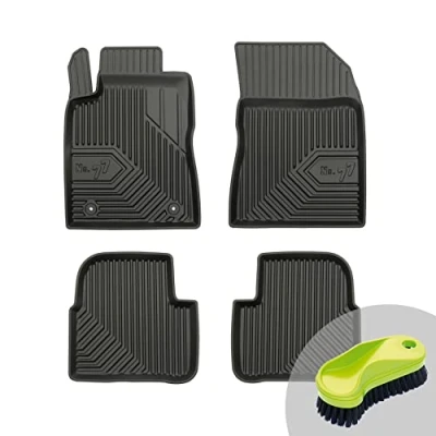 Immagine di FROGUM No.77 Set di tappetini perfettamente su misura per Citroën C3 III dal 2016 Materiale TPE durevole