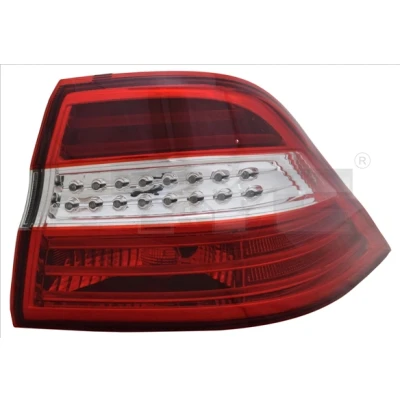 Immagine di TYC 11 12152 16 9 Fanale posteriore Sx Sezione esterna LED con fascio cavi, portalampada MERCEDES BENZ: Classe ML