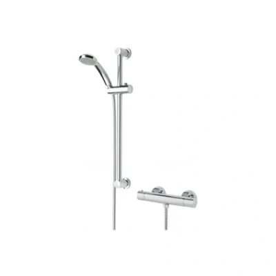 Immagine di Bristan FZ SHXMMCTFF C FRENZY Colonna doccia con miscelatore, elementi di fissaggio e kit Multi Mode