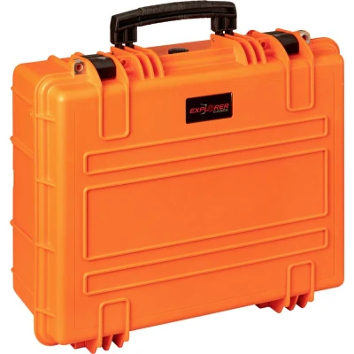Immagine di Explorer Cases Valigetta portaoggetti outdoor 4820HL.O orange with pick &amp; pluck foam (L x A P) 48 37 21 cm Arancione