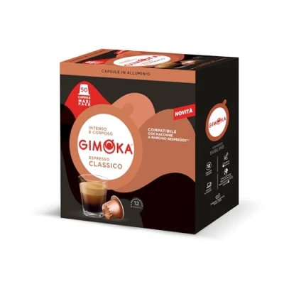 Immagine di Gimoka Caffè Capsule per Nespresso Espresso Classico 50 pz