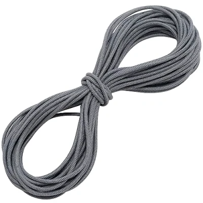 Immagine di Aerzetix C67281 Elastico Decorativo Rotondo 10 Metri Diametro 2mm Colore Grigio Pietra