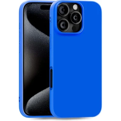 Immagine di MyGadget Cover compatibile con iPhone 16 Pro Max Custodia Protettiva in Silicone Morbido Case TPU Flessibile Ultra Protezione Antiurto &amp; Antigraffio Blu